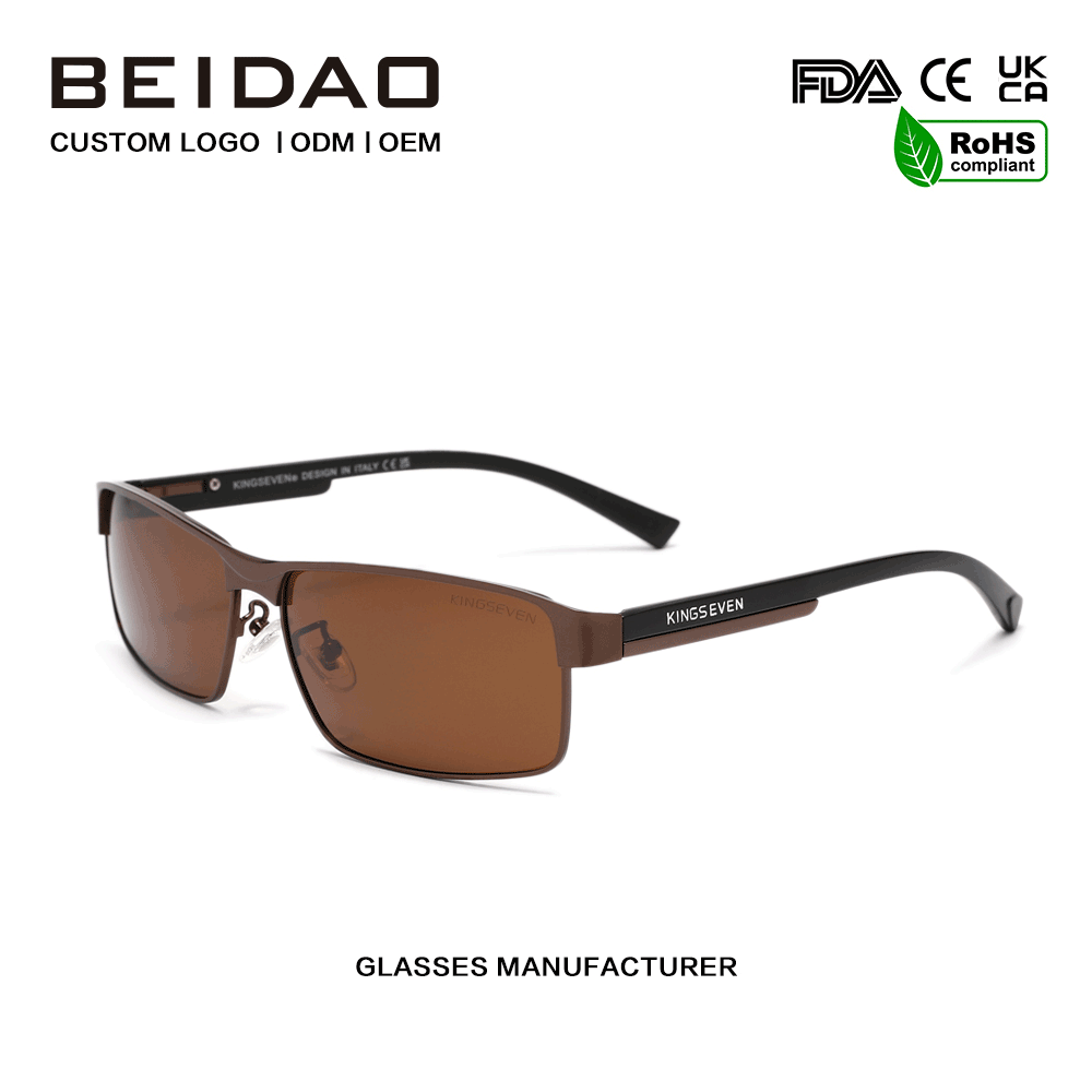 برای عینک آفتابی اسپرت یونیسکس قهوه ای TAC Polarized Outdoor Sports