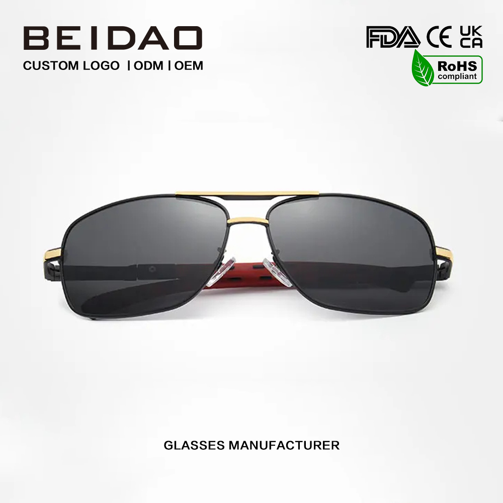 عینک آفتابی گاه به گاه مرسوم، مرسوم، مد روز، آلومینیومی HD Polarized UV400